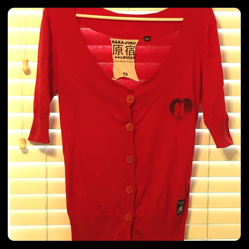 Harajuku Lovers by Gwen Stephani, Red sweater